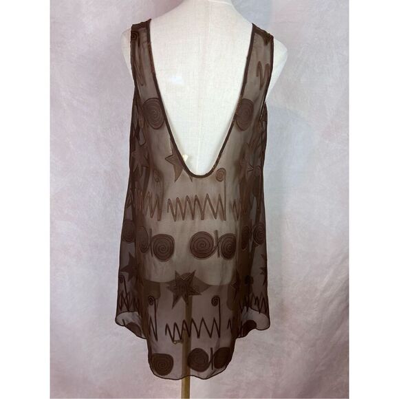 Vintage 1990s Victorias Secret Sheer Lingerie Top - Picture 2 of 5